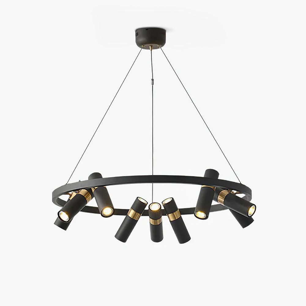 Nova Industrial Acrylic Chandelier - Blowlighting