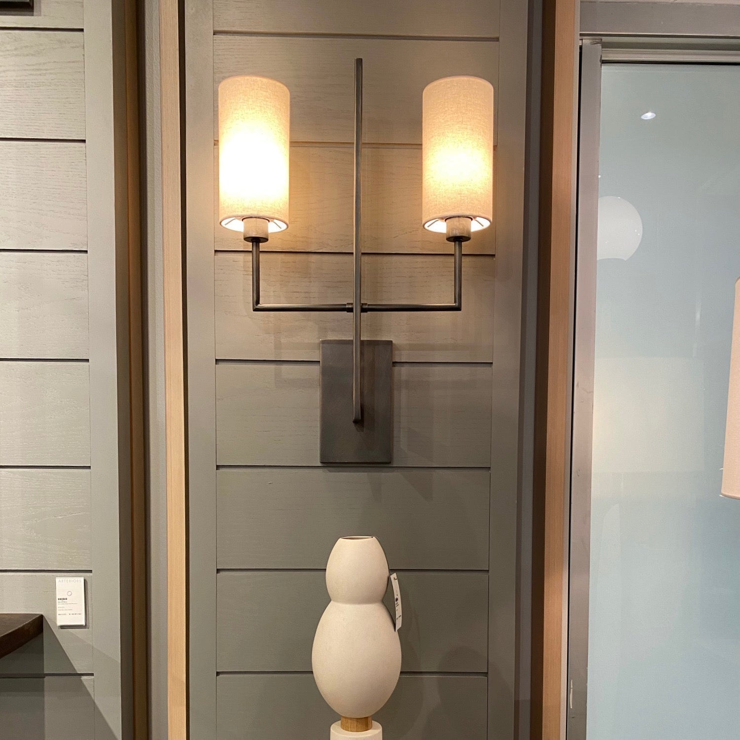 Qvistuvyj Modern Minimalist Metal Fabric Wall Lamp - Lamp Copper