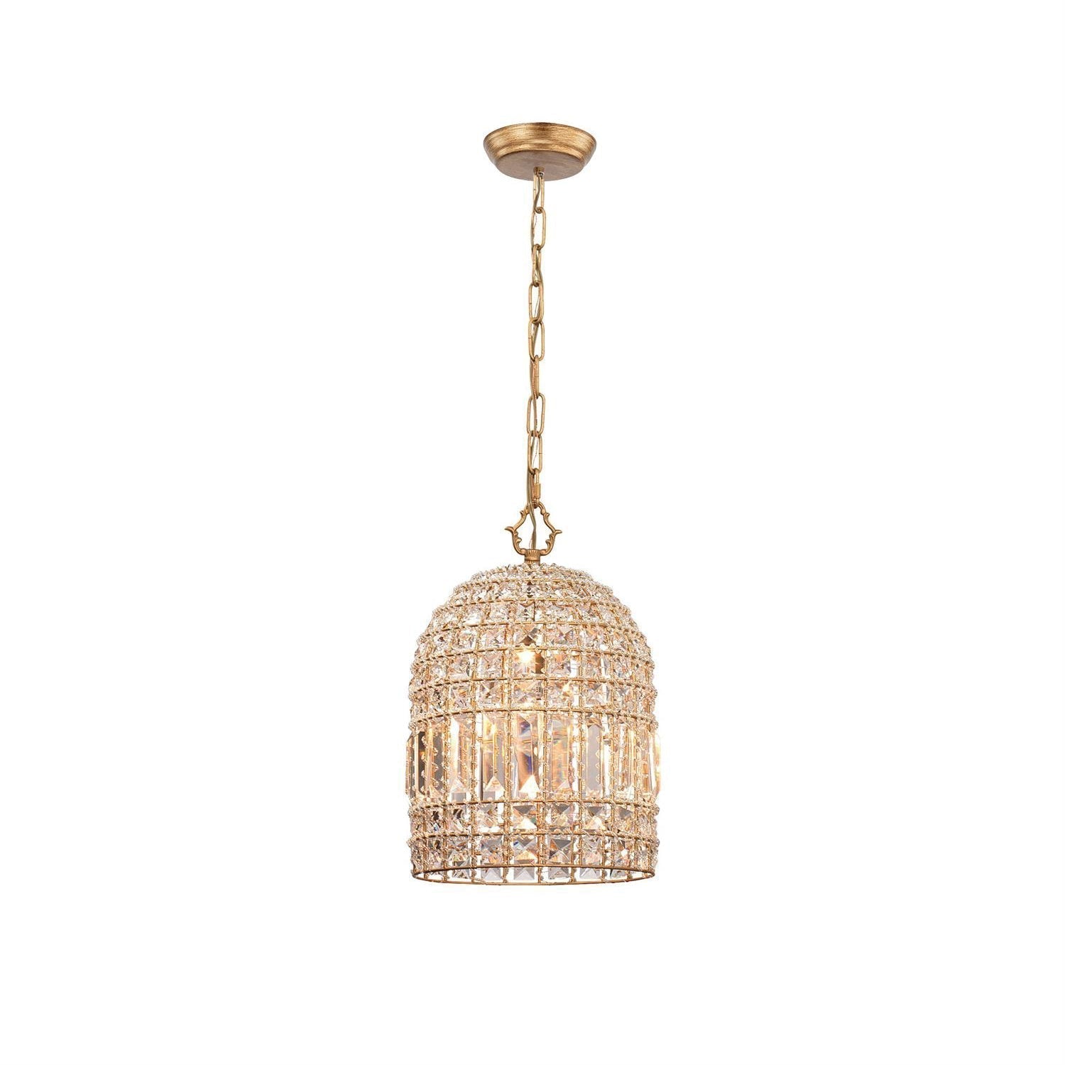 Sifuvyj Postmodern Luxury Crystal Pendant Lamp - Lamp Copper