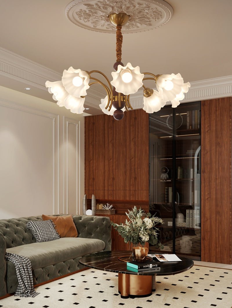 Bloomcrest Chandelier - Blowlighting