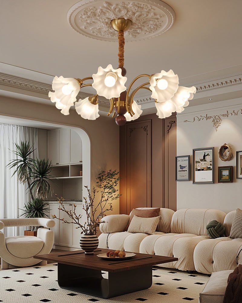 Bloomcrest Chandelier - Blowlighting