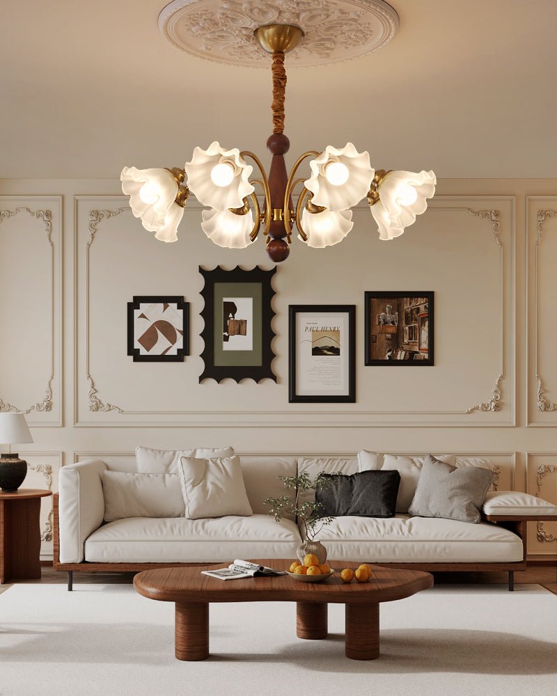 Bloomcrest Chandelier - Blowlighting