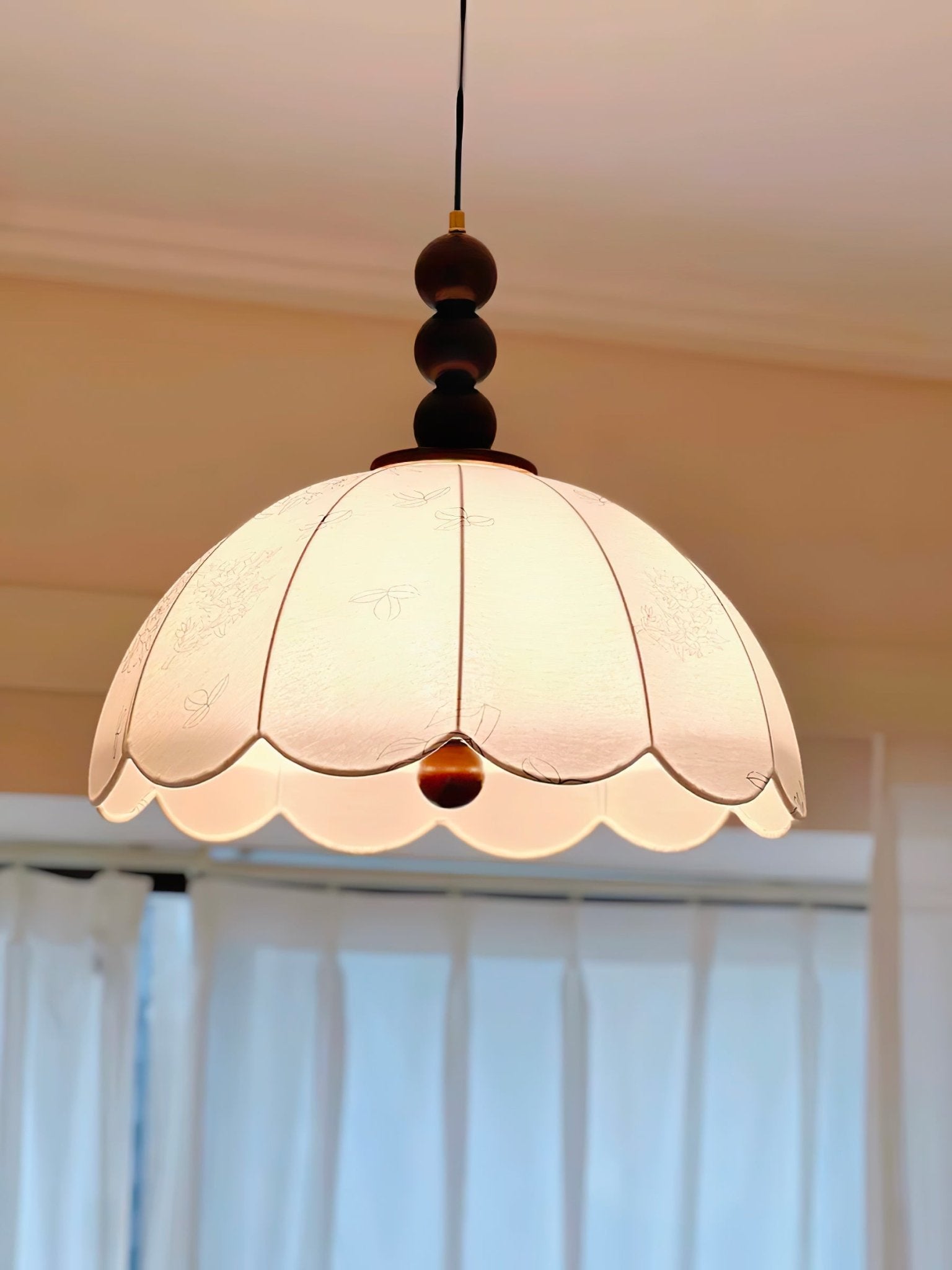 Blossom Fabric Pendant Light - Blowlighting