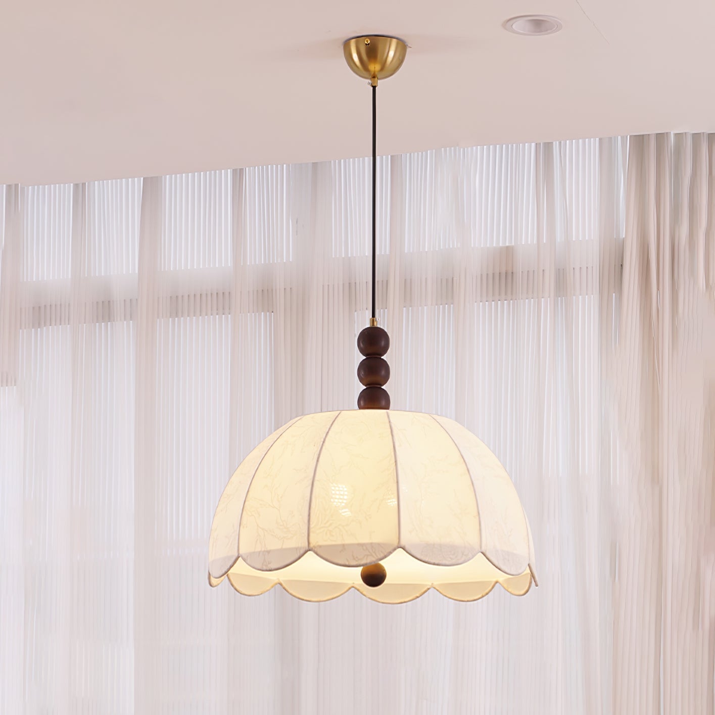 Blossom Fabric Pendant Light - Blowlighting