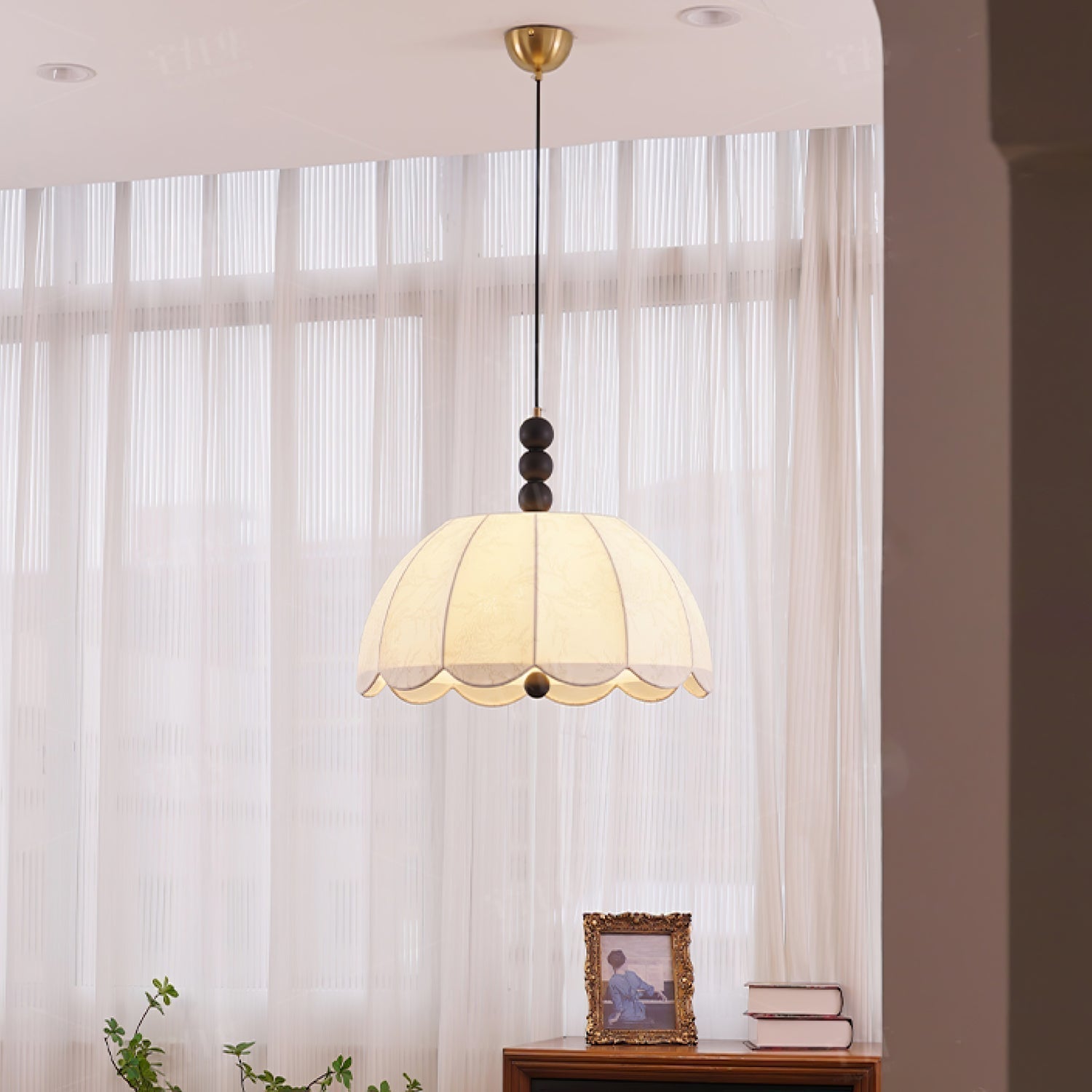 Blossom Fabric Pendant Light - Blowlighting