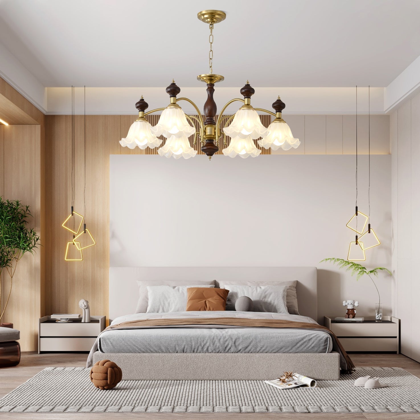 Blossom Flowers Chandelier - Blowlighting