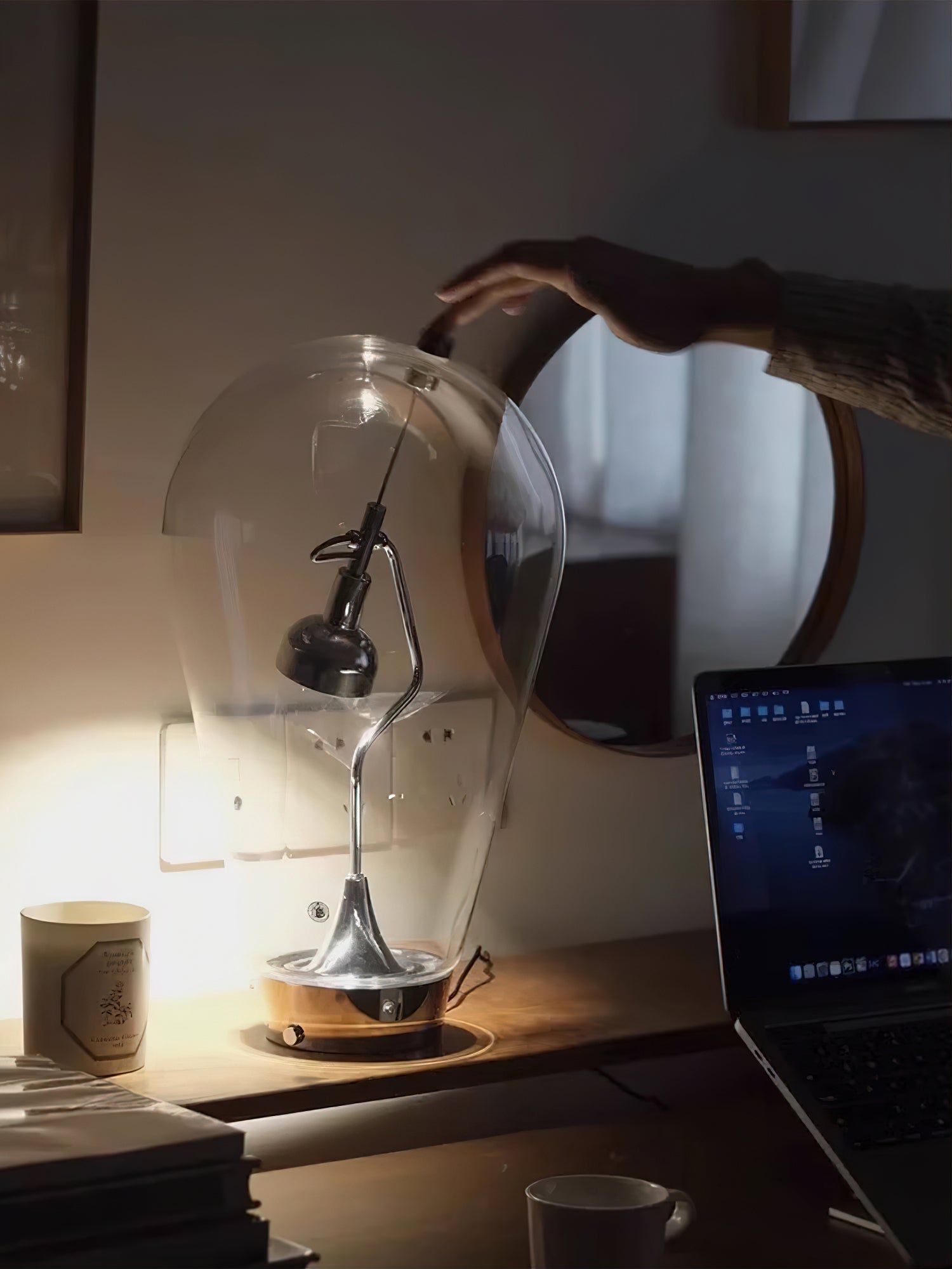 Blow Table Lamp - Lamp Copper