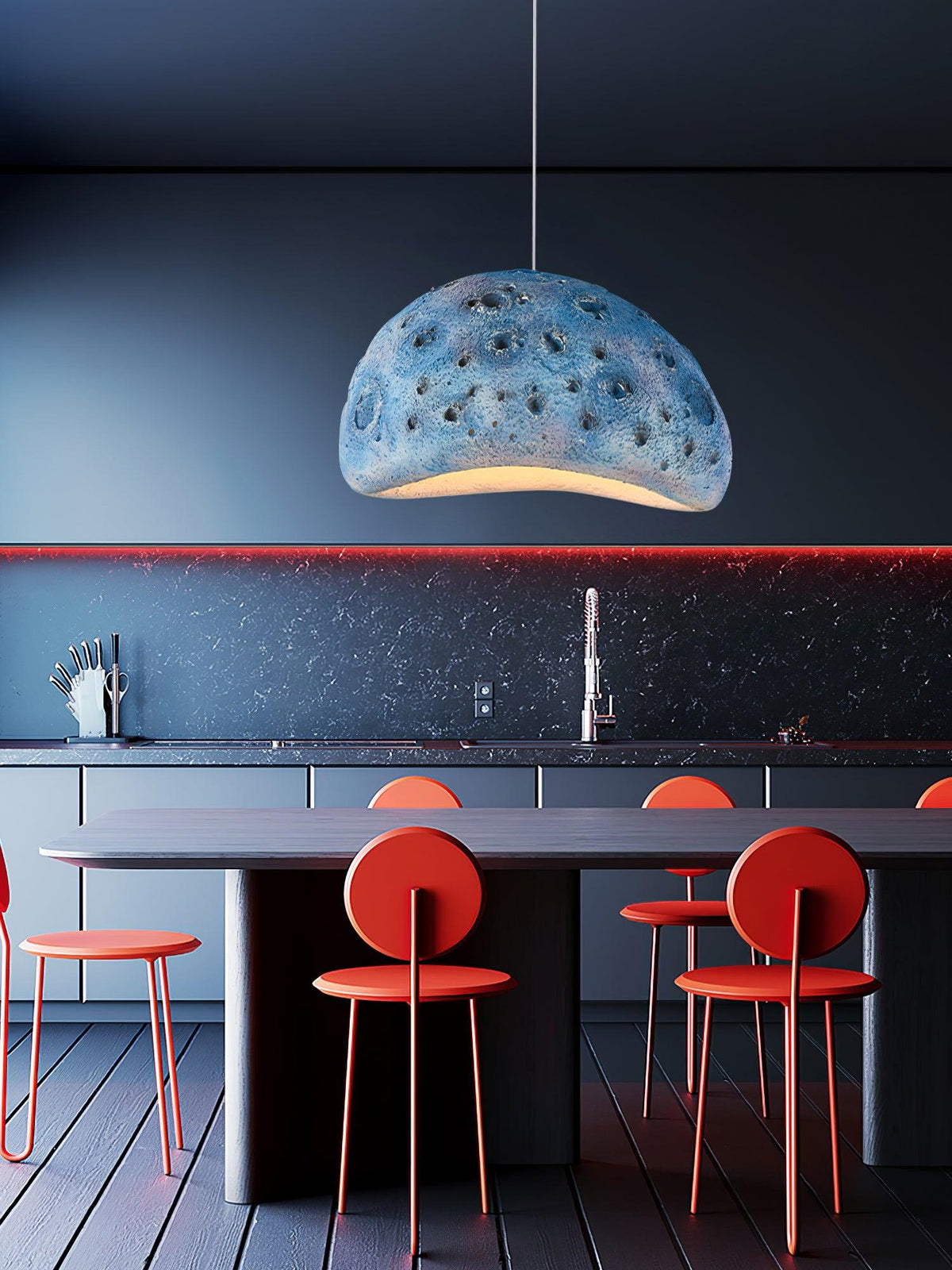 Mydorel Modern Minimalist Planet Metal Plastic Pendant Lamp - Blowlighting