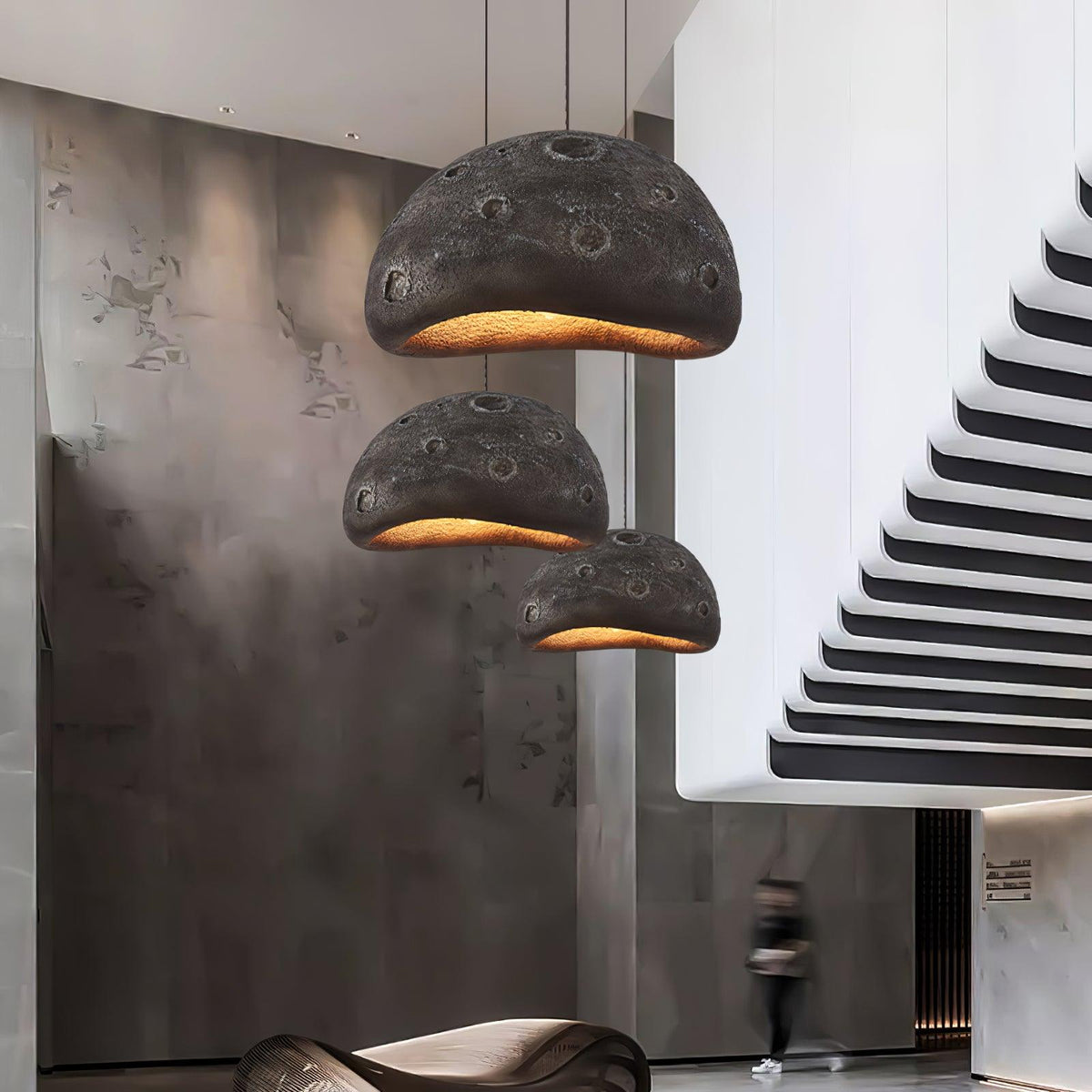 Mydorel Modern Minimalist Planet Metal Plastic Pendant Lamp - Blowlighting