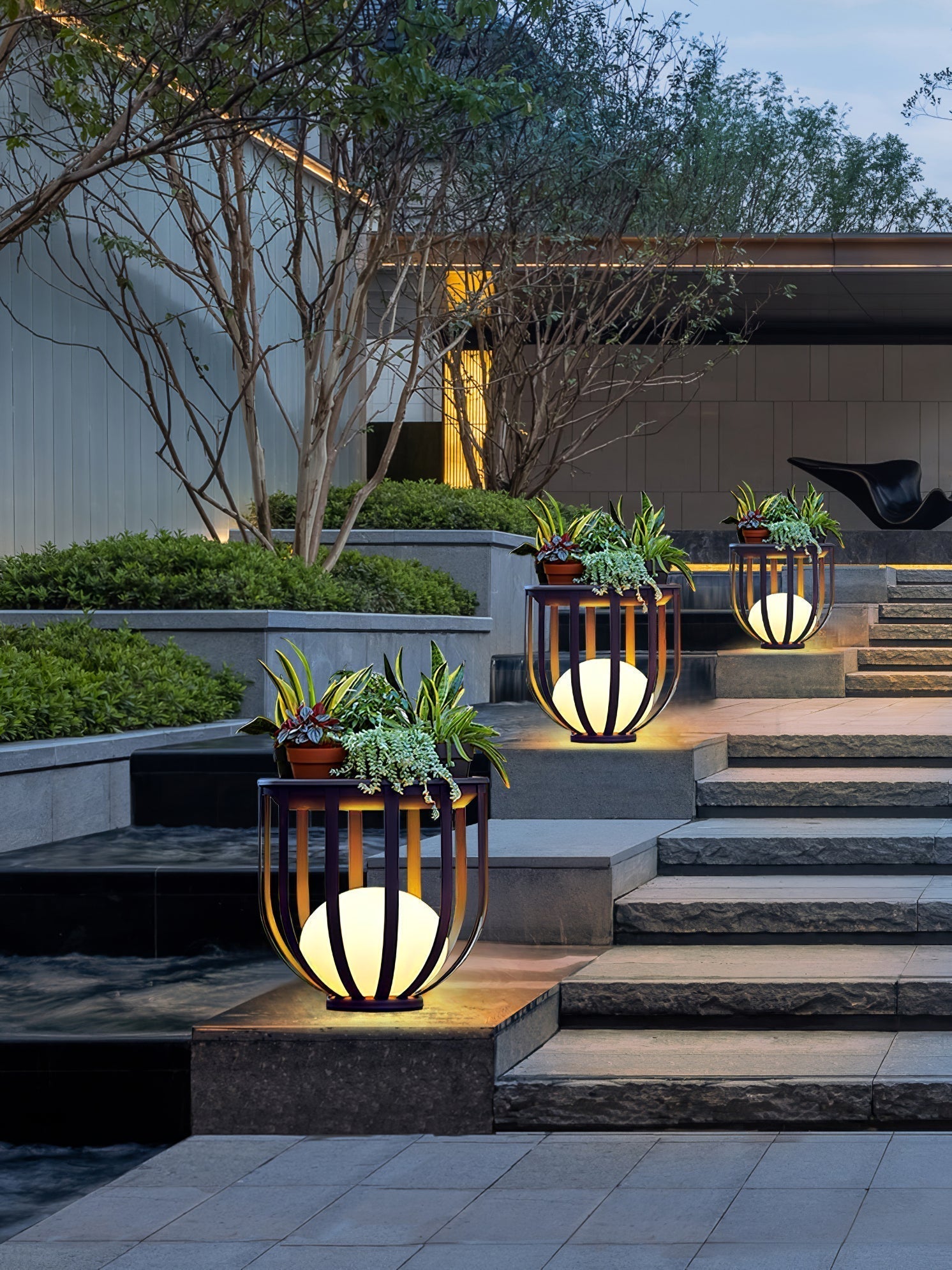Bols Garden Outdoor Lamp - Lamp Copper