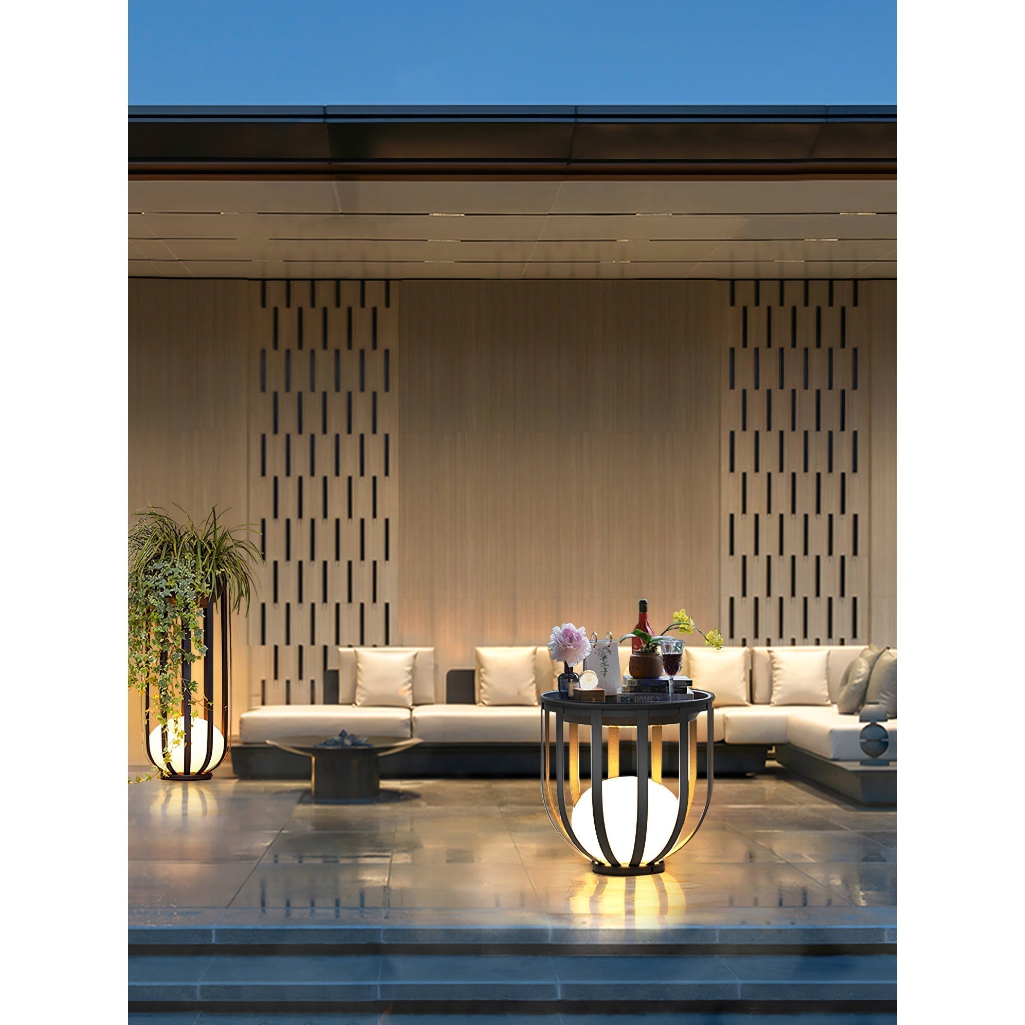 Bols Garden Outdoor Lamp - Lamp Copper