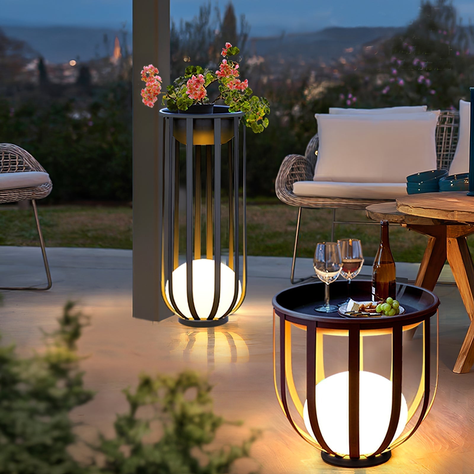 Bols Garden Outdoor Lamp - Lamp Copper