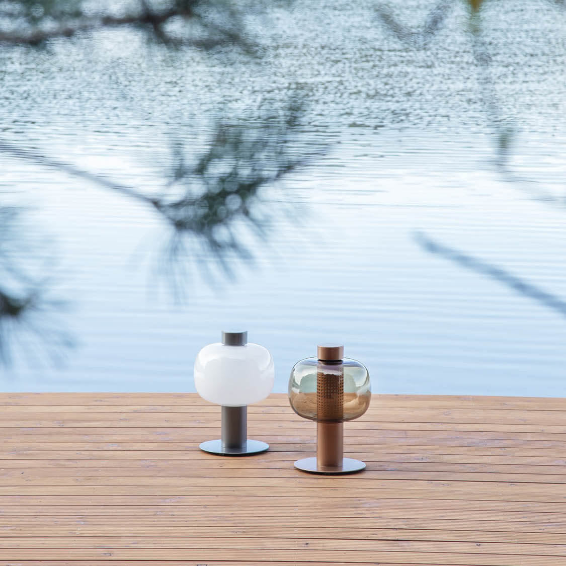Bonbori Table Lamp - Lamp Copper