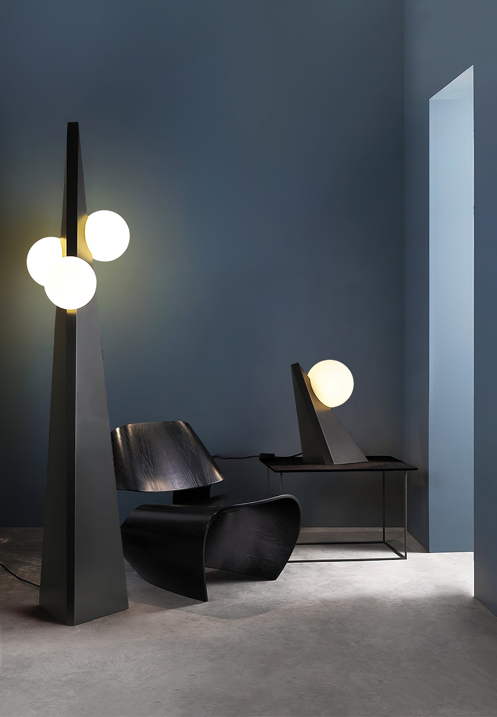 Bonhomme Floor Lamp - Lamp Copper