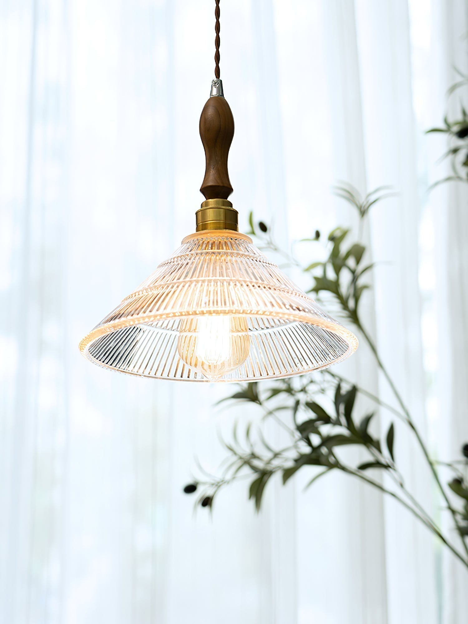 Vintage Ripple Pendant Lamp - Blowlighting