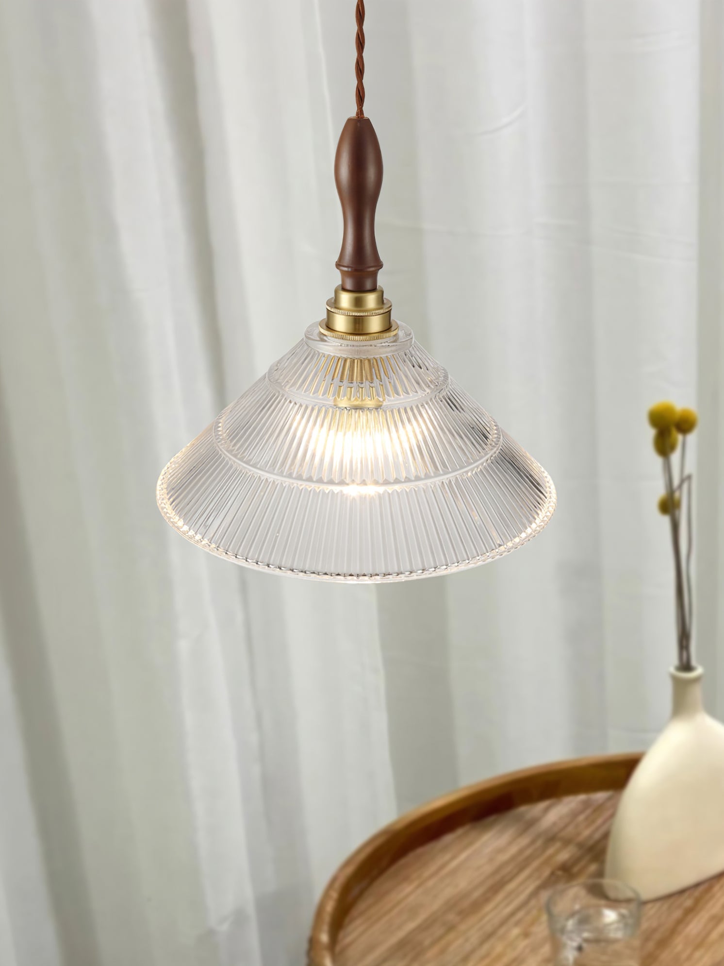 Vintage Ripple Pendant Lamp - Blowlighting