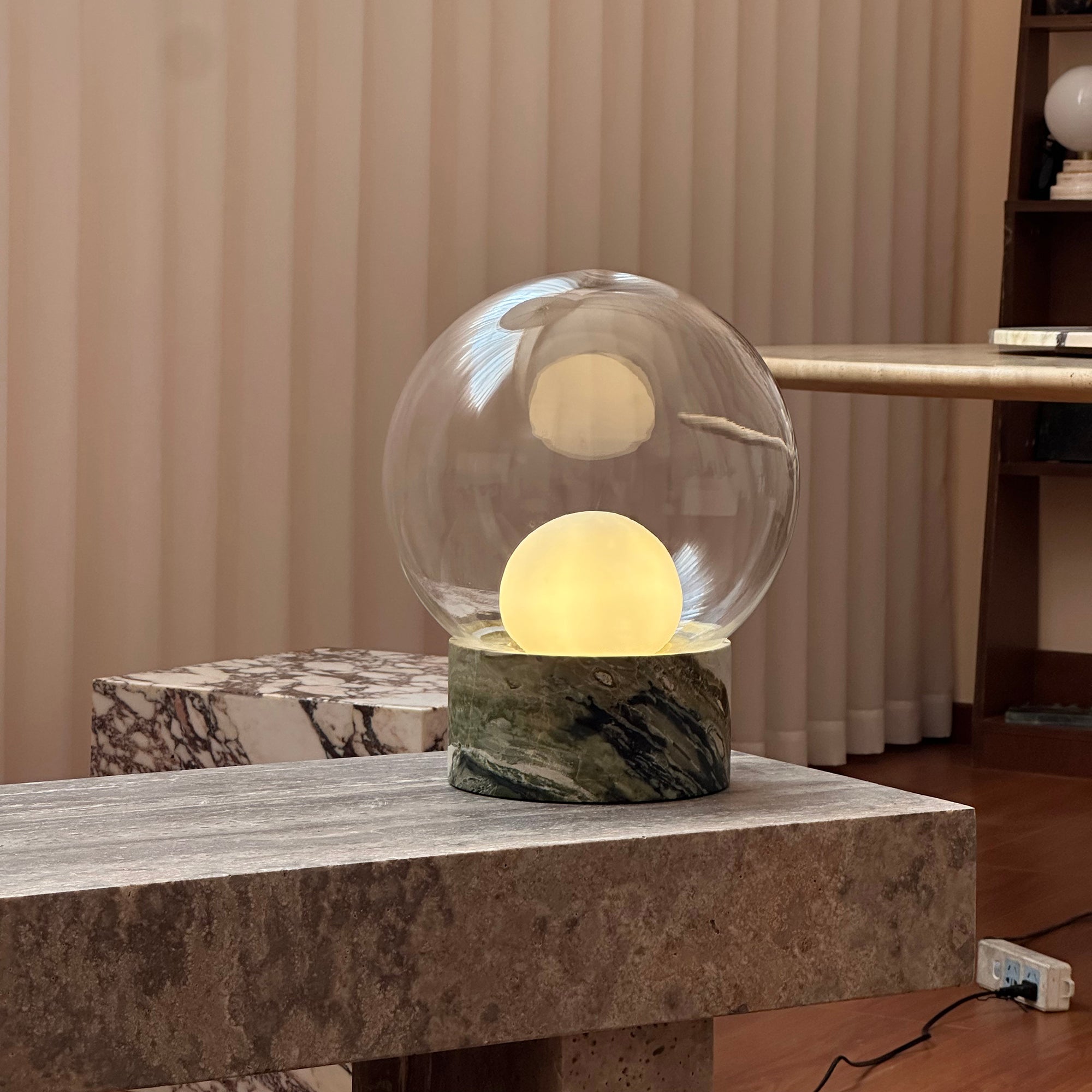 Boule Table Lamp - Lamp Copper