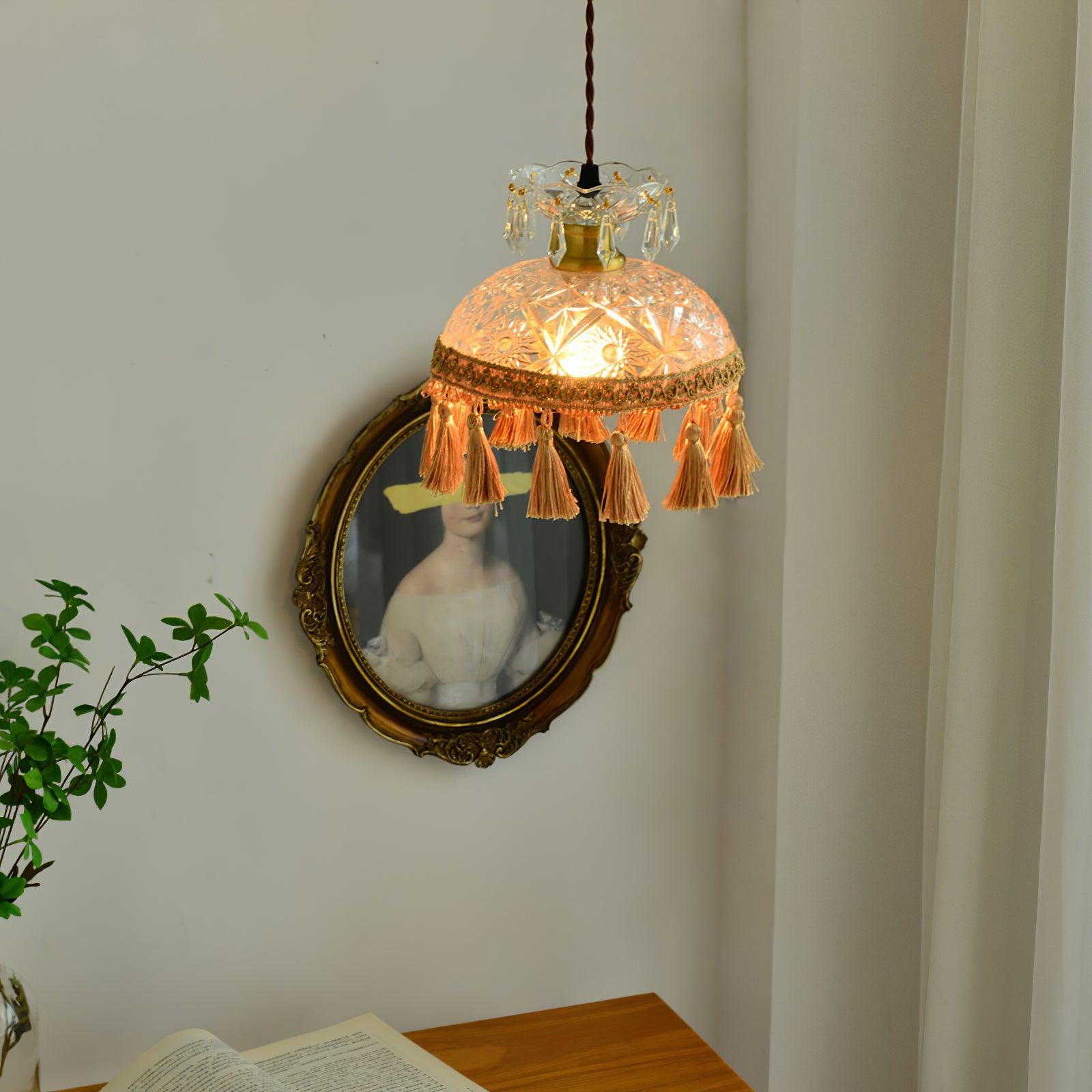 Bowl Tassel Pendant Light - Blowlighting