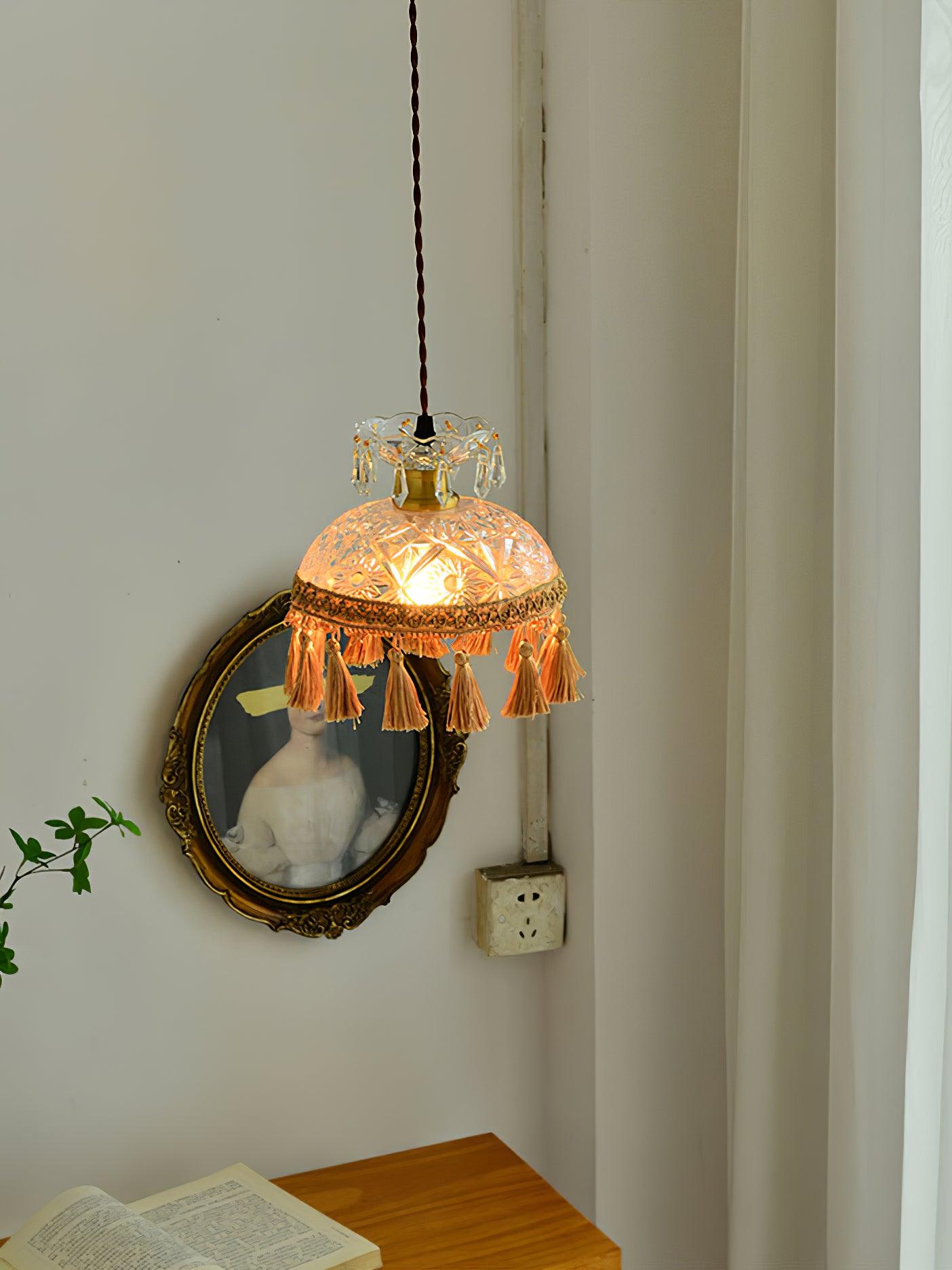 Bowl Tassel Pendant Light - Blowlighting