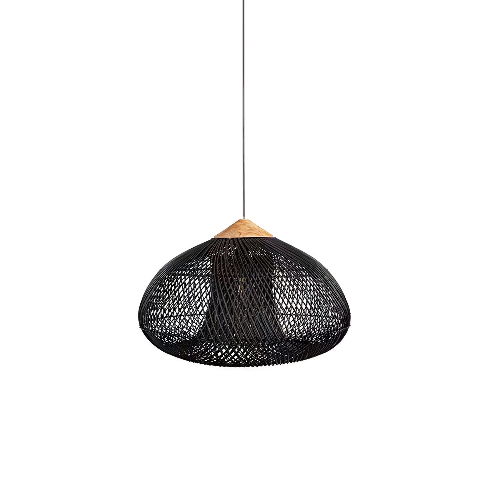 Braided Rattan Pendant Lamp - Blowlighting