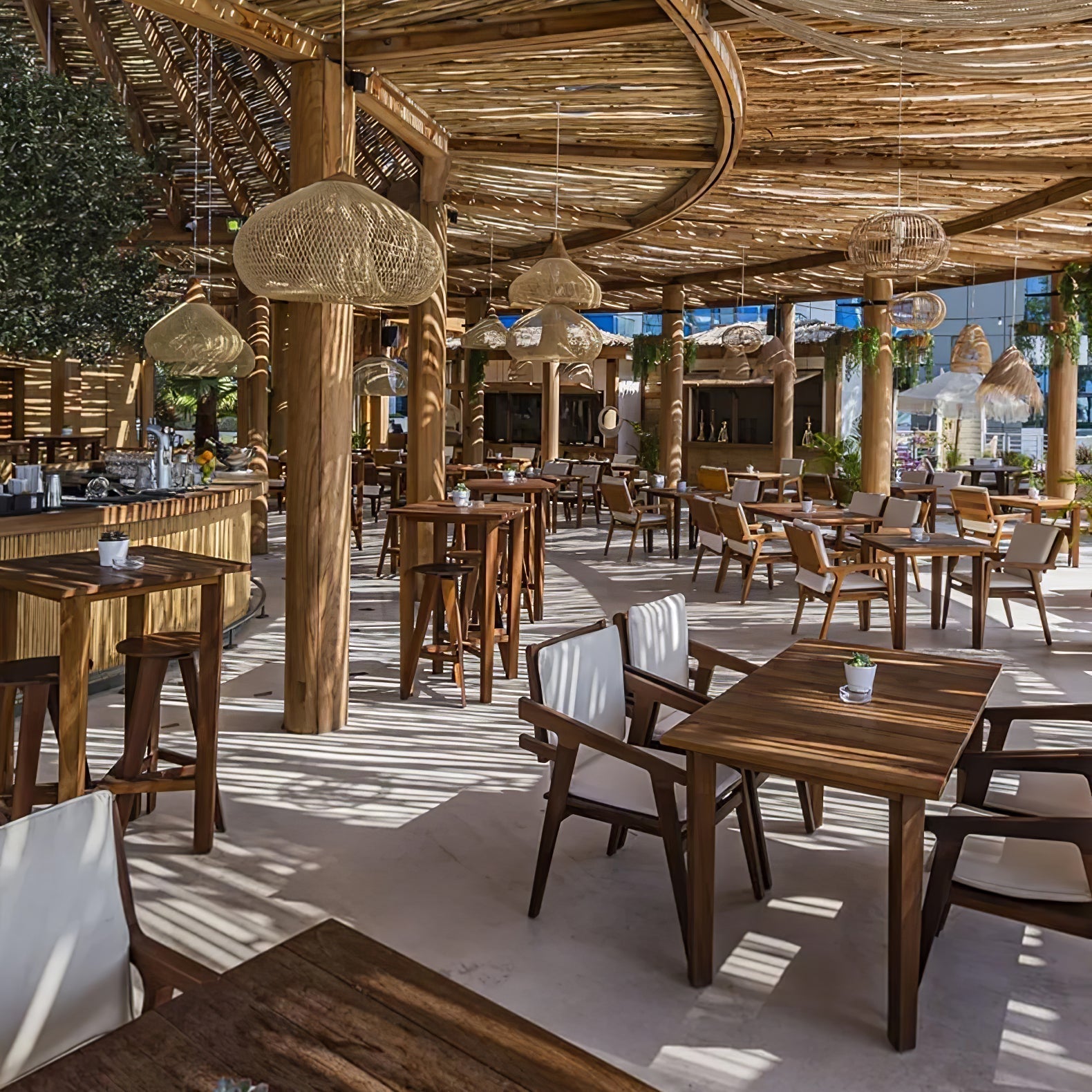 Braided Rattan Pendant Lamp - Blowlighting