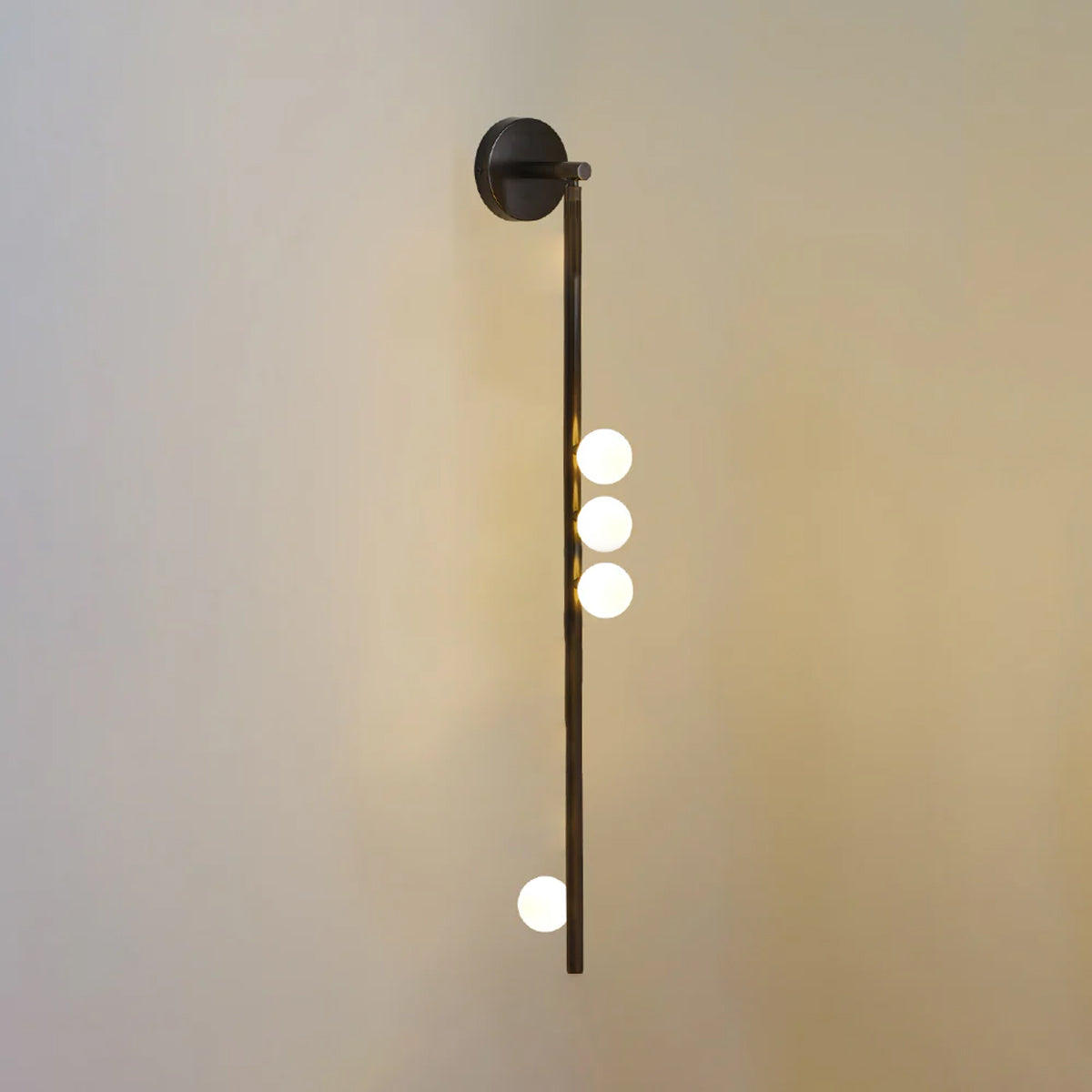 Brass Glass Tube Wall Lamp - Blowlighting