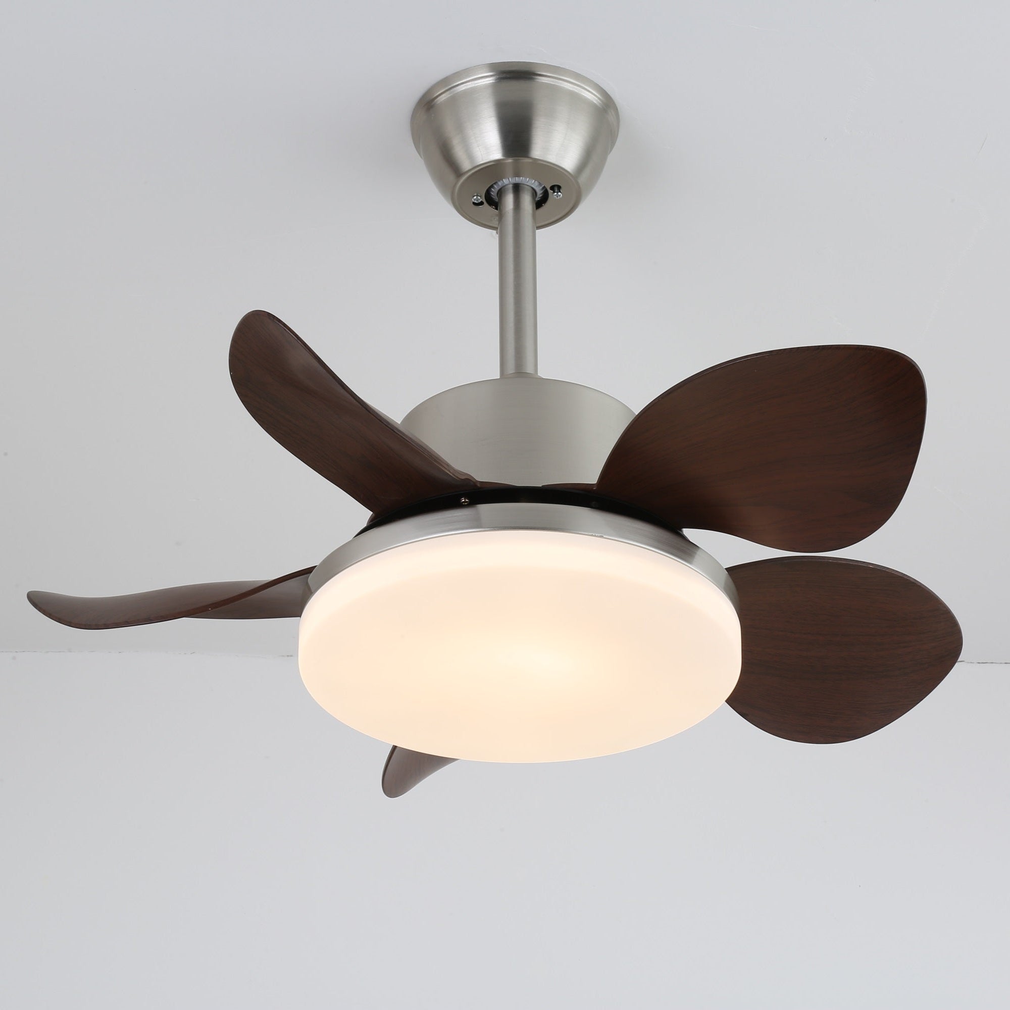 Vista dall'alto del ventilatore Alenya con luce