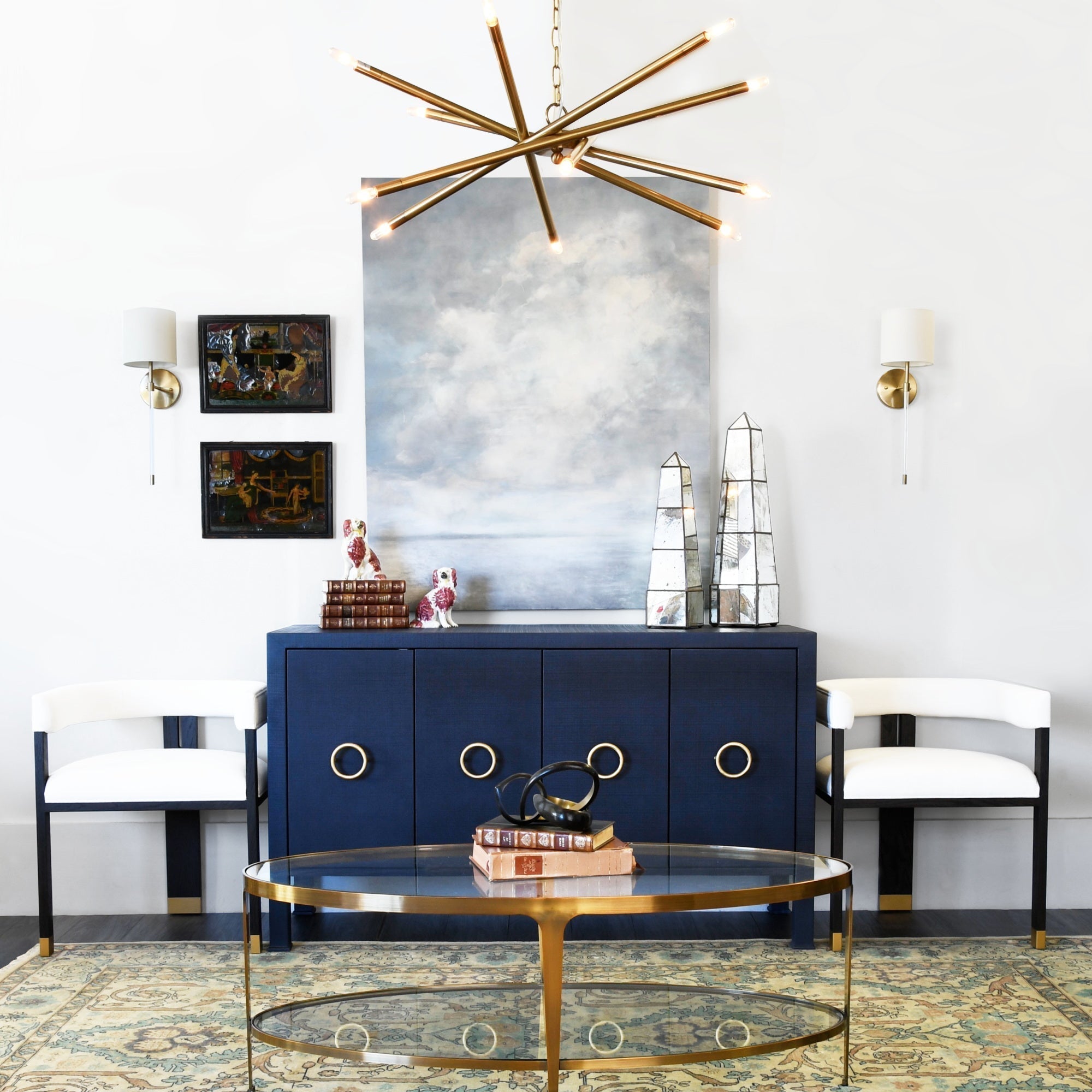 Lumos Premium Modern Minimalist Acrylic Fabric Wall Lamp - Lamp Copper