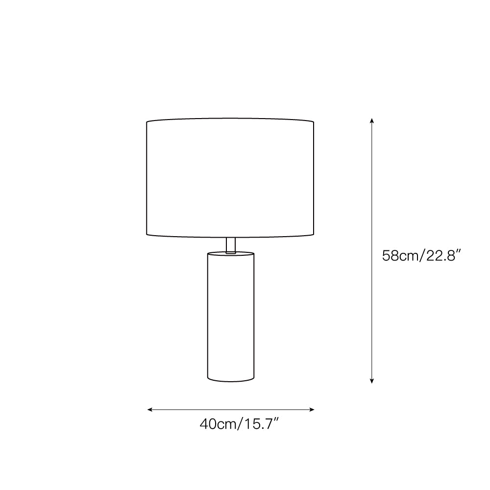 Brixton Table Lamp - Lamp Copper