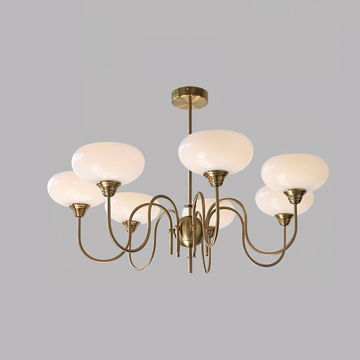 Arisha Vintage LED Metallo Vetro Lampade a Sospensione Soggiorno