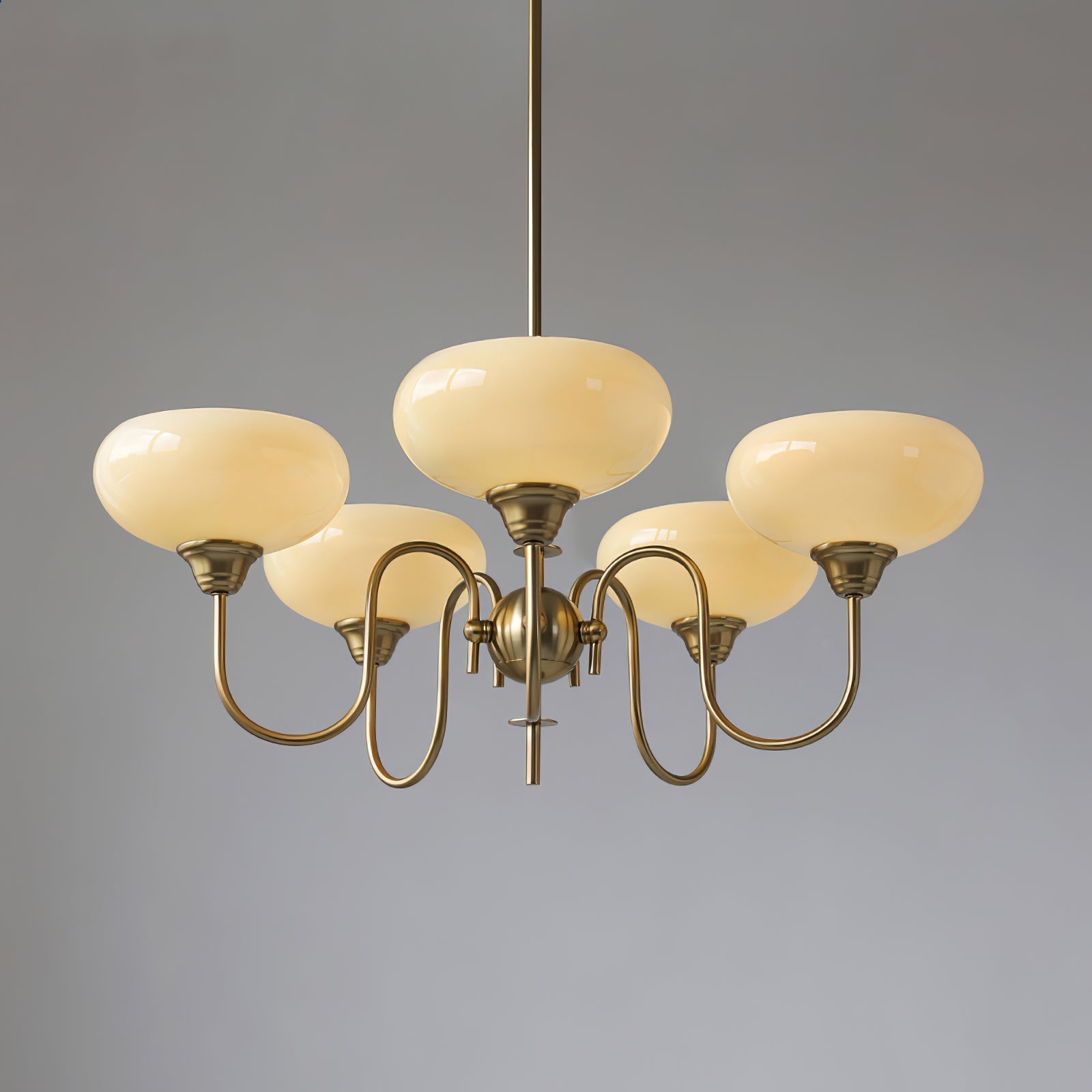 Arisha Vintage LED Metallo Vetro Lampade a Sospensione Soggiorno