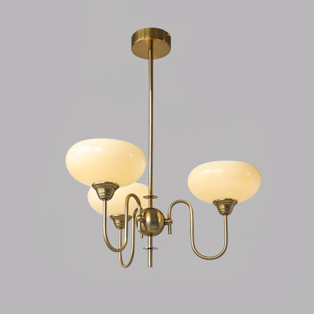 Arisha Vintage LED Metallo Vetro Lampade a Sospensione Soggiorno