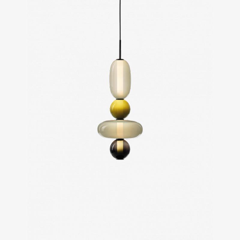 Candied Glass Combo Pendant Light - Blowlighting
