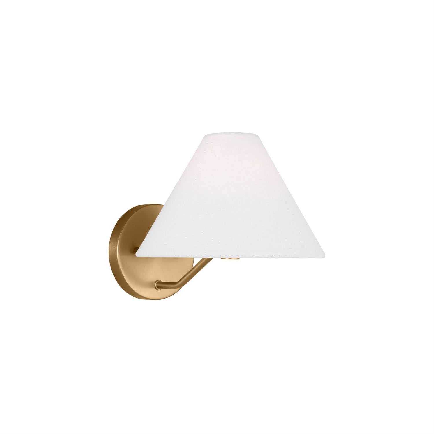 Aevum Modern Minimalist Brass Metal Sconce Wall Lamp - Lamp Copper