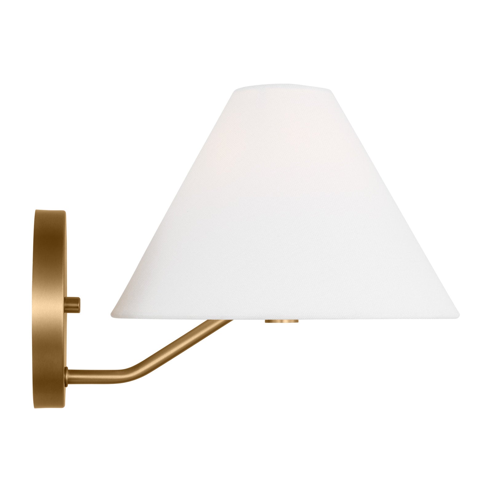Aevum Modern Minimalist Brass Metal Sconce Wall Lamp - Lamp Copper