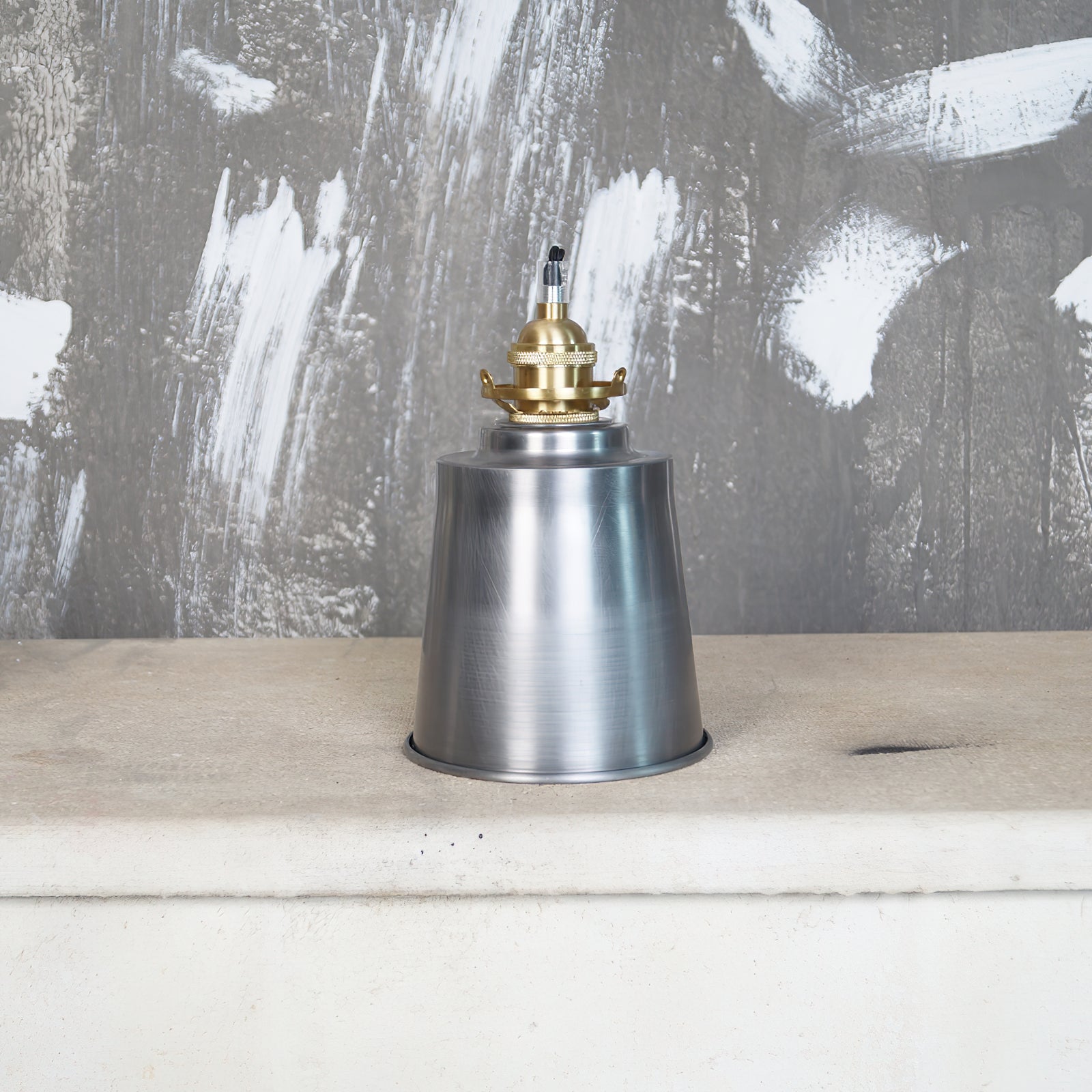 Radius Vintage Industrial Brass Metal Pendant Light - Lamp Copper