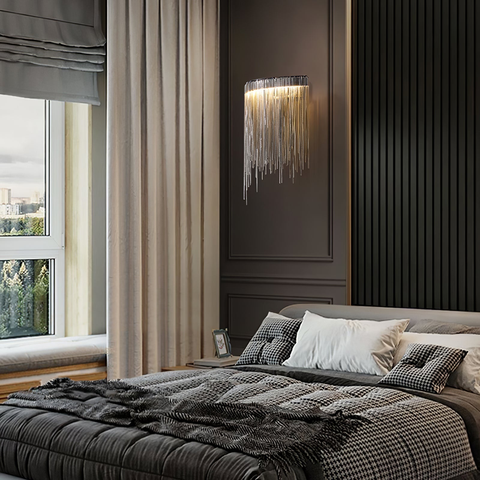 Cadena Tassel Wall Lamp - Blowlighting