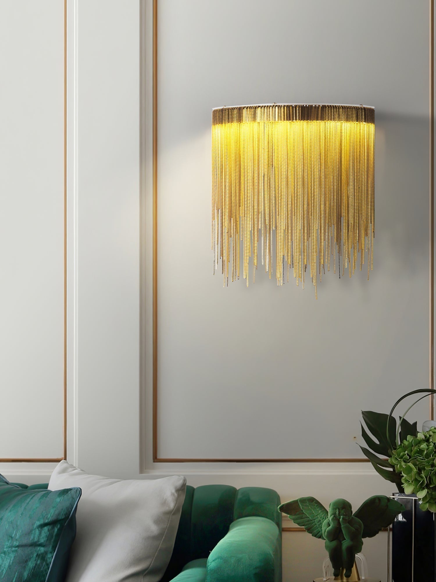 Cadena Tassel Wall Lamp - Blowlighting