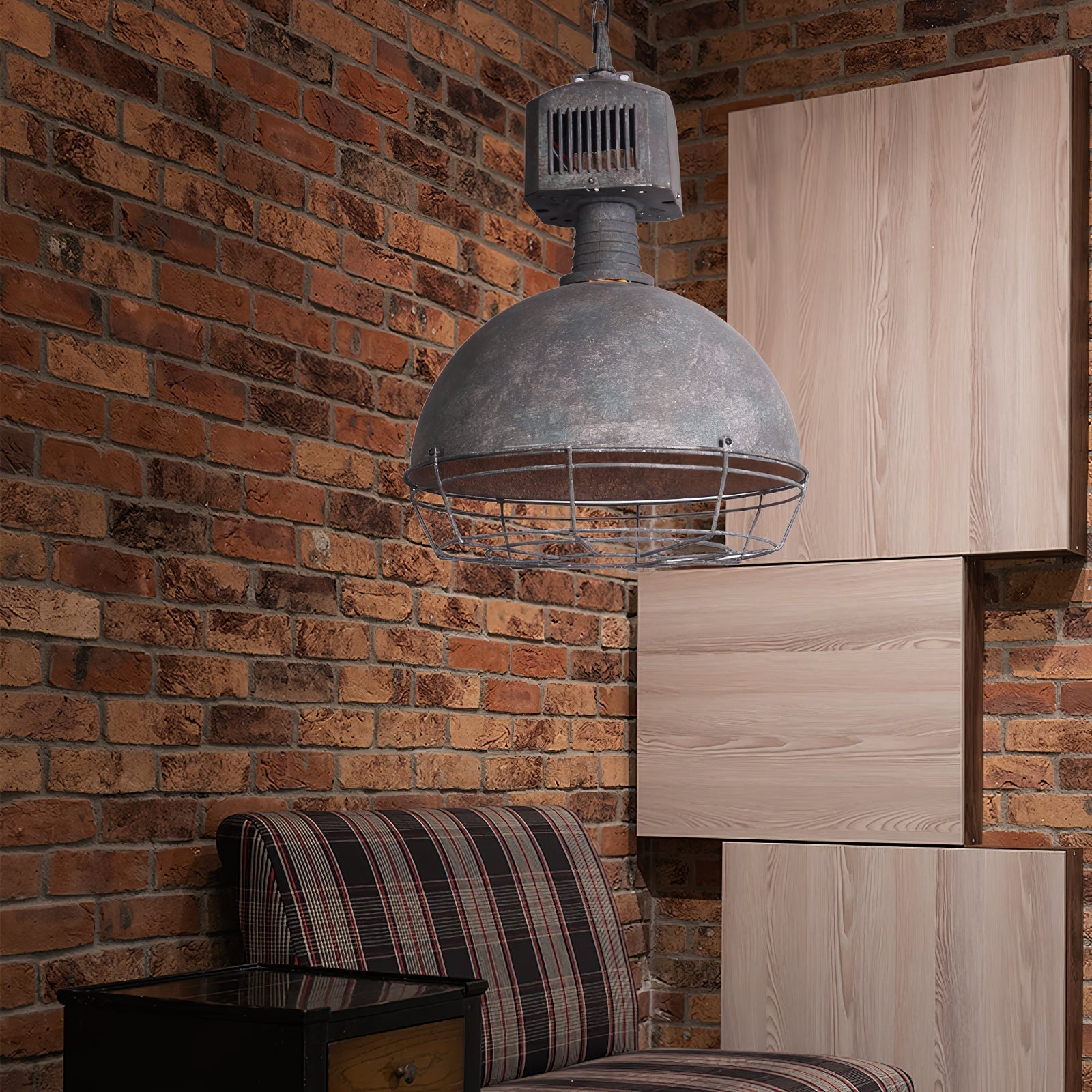 Urbanx Vintage Industrial Metal Pendant Light - Lamp Copper