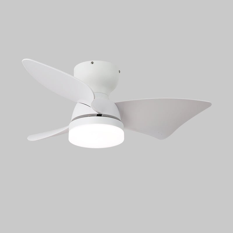 Mirella Ventilatore da Soffitto con Luce Argento Legno