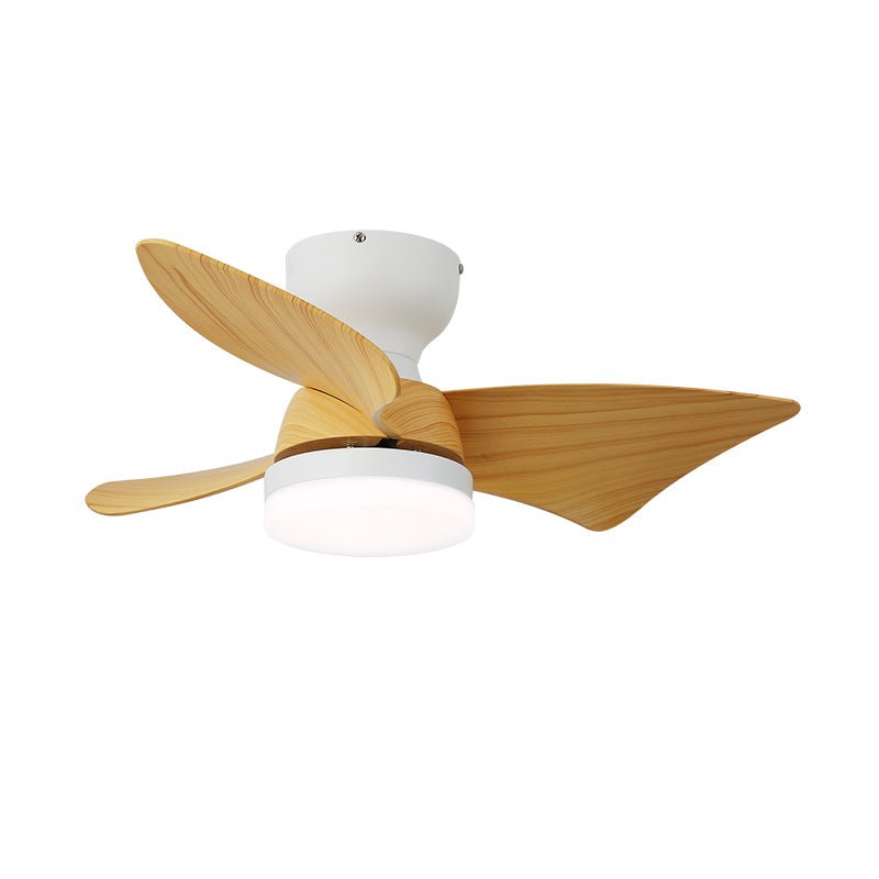 Diagramma che mostra le dimensioni del ventilatore da soffitto con luce Mirella (Diametro 70cm x H 25cm)