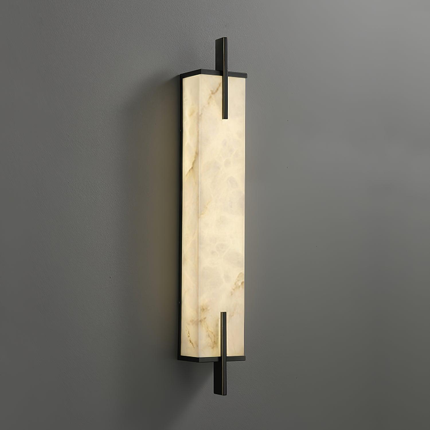 Aurcarir Rectangular Alabaster Wall Light - Neutralighting
