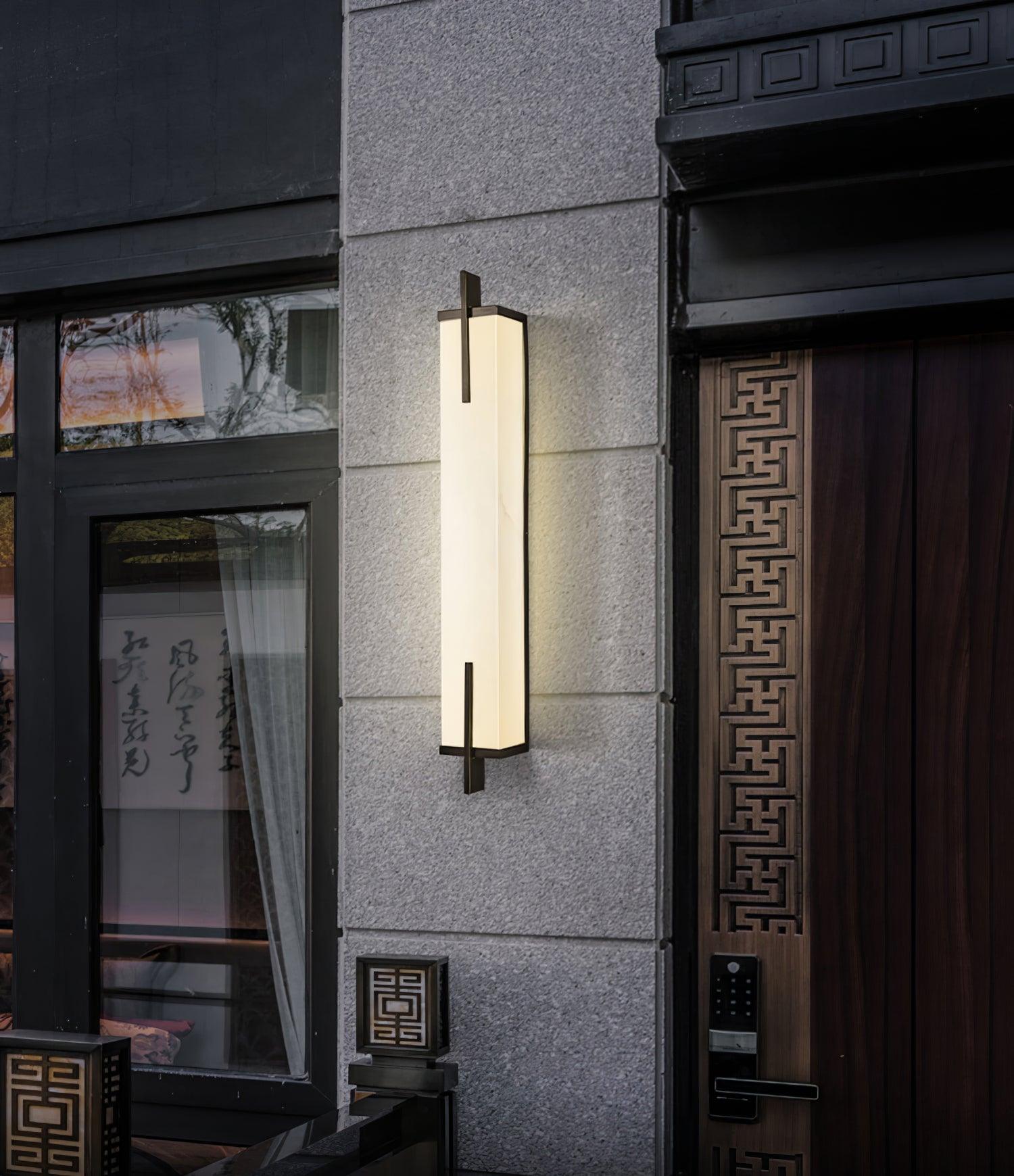 Aurcarir Rectangular Alabaster Wall Light - Neutralighting