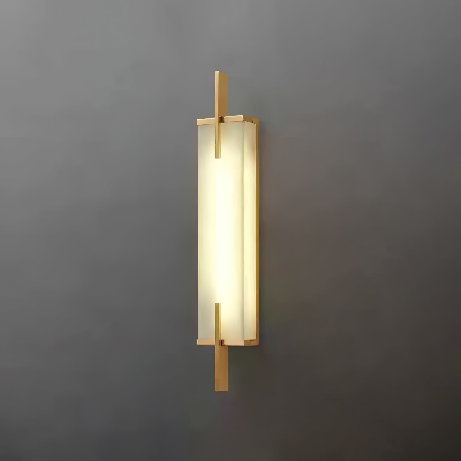 Aurcarir Rectangular Alabaster Wall Light - Neutralighting