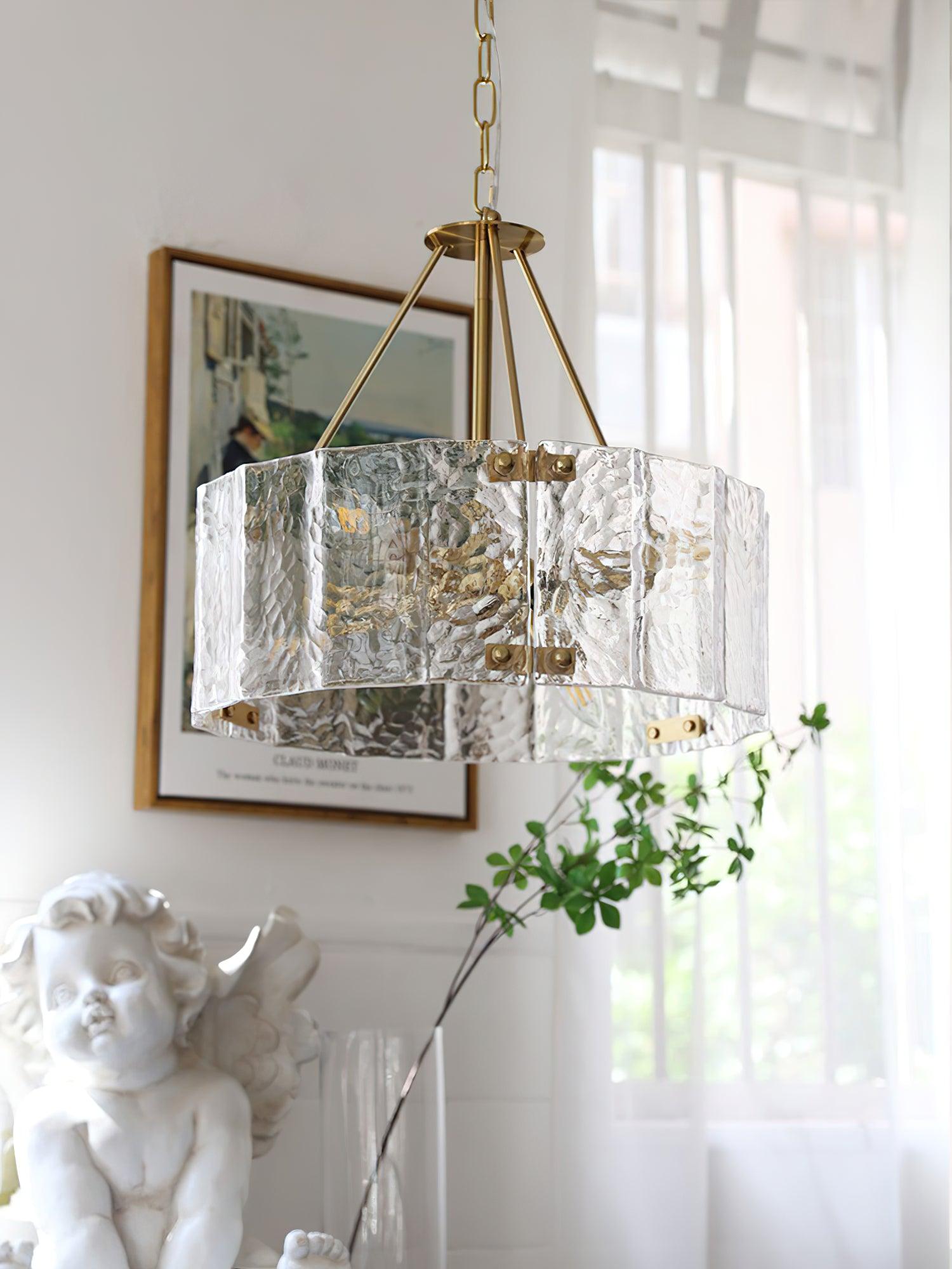 Calvert Chandelier - Blowlighting