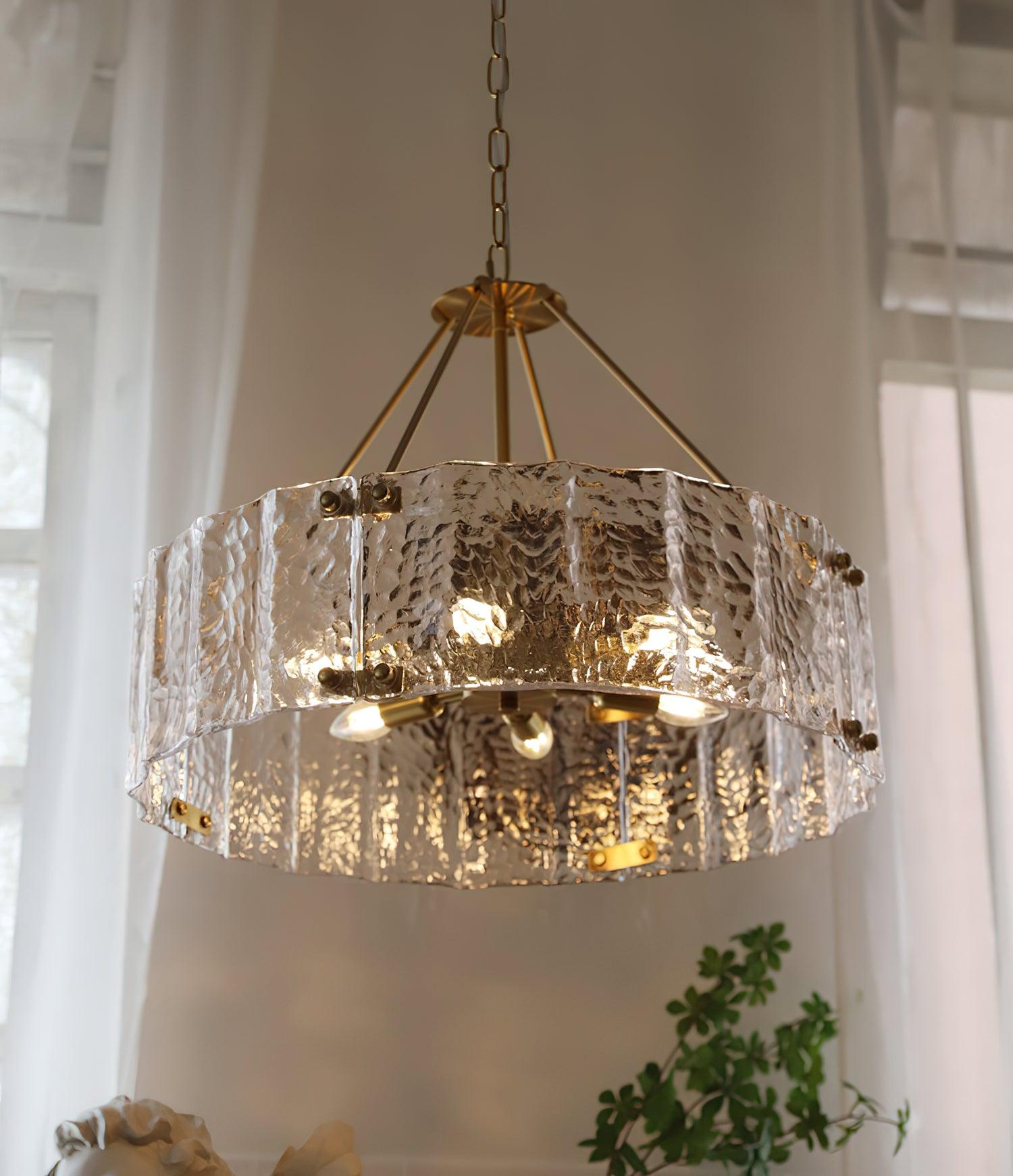 Calvert Chandelier - Blowlighting