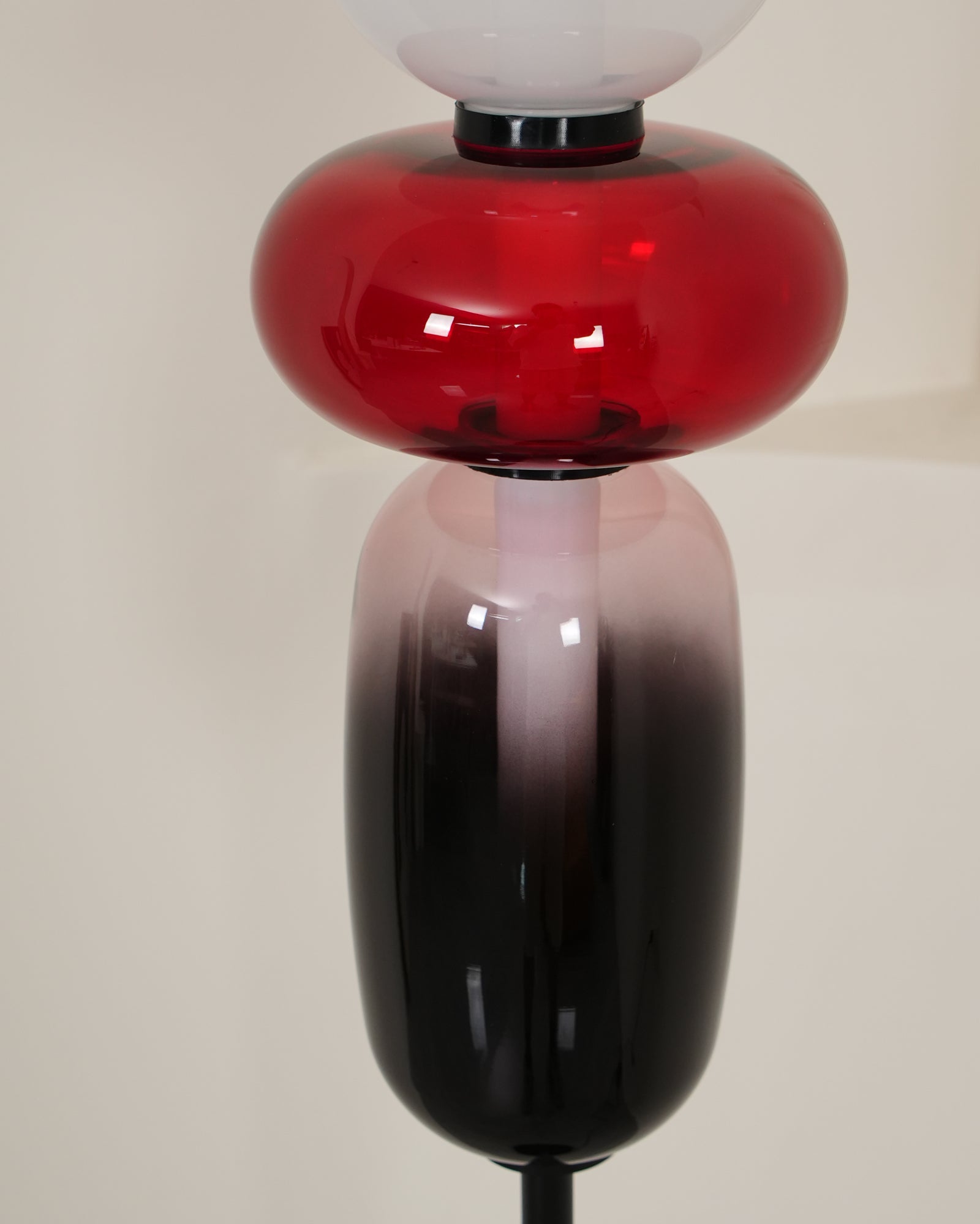 Stained Glass Floor Lamp - Lamp Copper