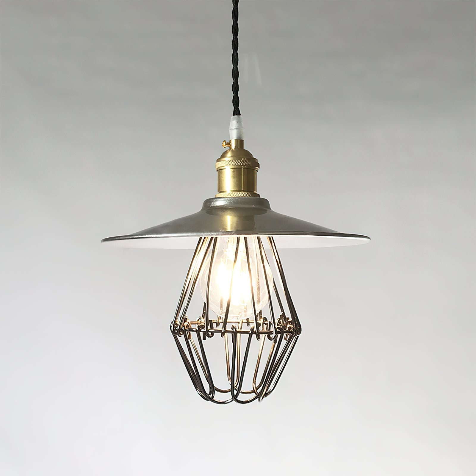 Stella Vintage Industrial Art Metal Pendant Light - Lamp Copper