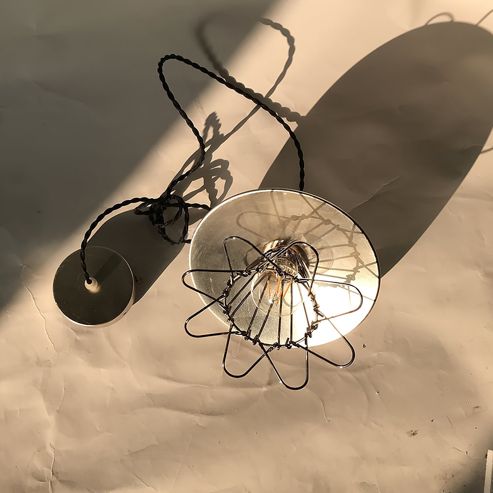 Stella Vintage Industrial Art Metal Pendant Light - Lamp Copper