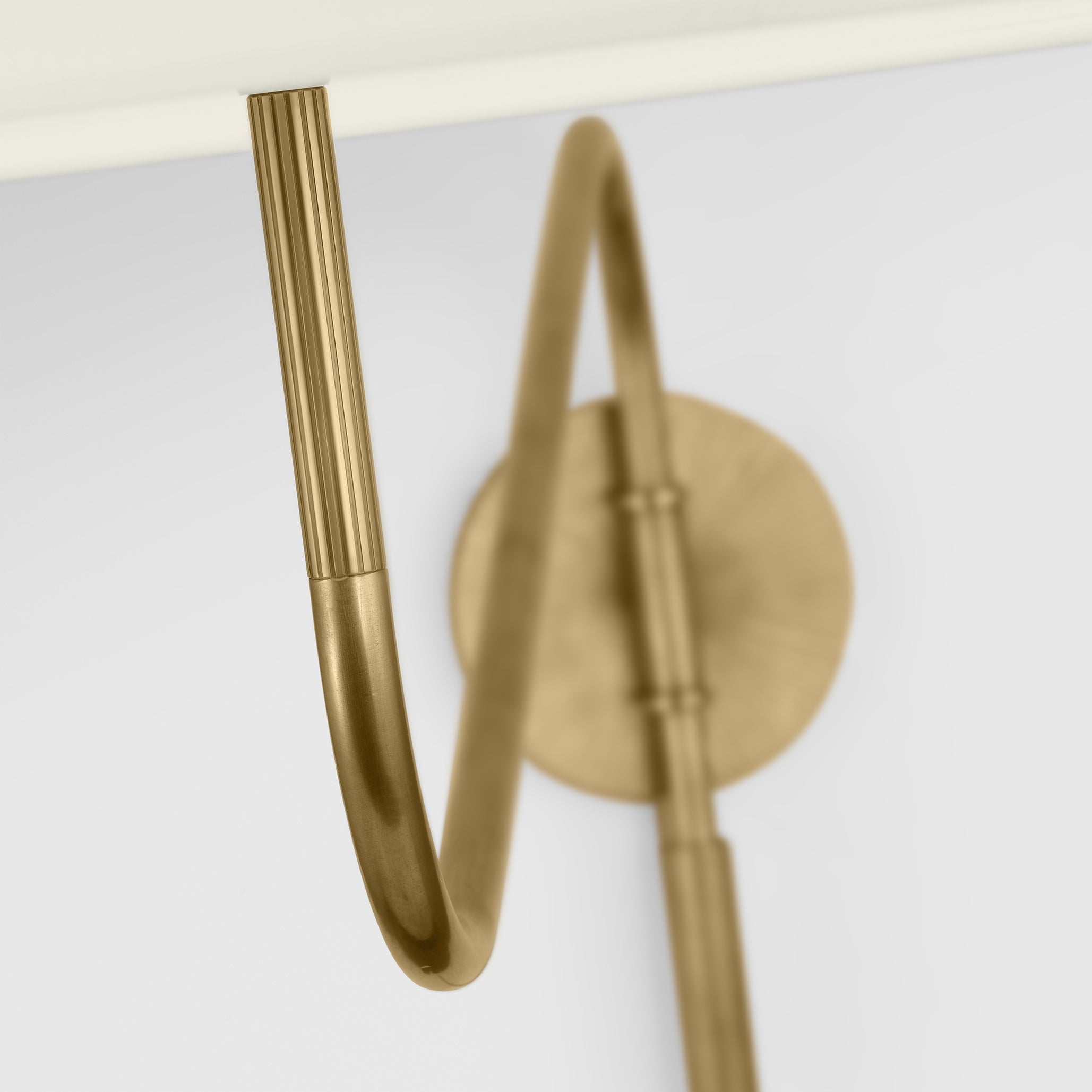 Terra Modern Minimalist Fabric Metal Sconce Wall Lamp - Lamp Copper